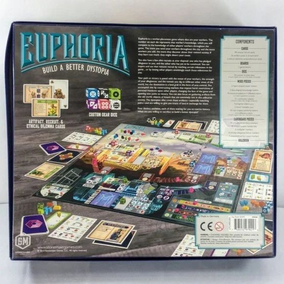 Euphoria Build A Better Dystopia Board Game - 2013 Stonemaier Games - Picture 5 of 13
